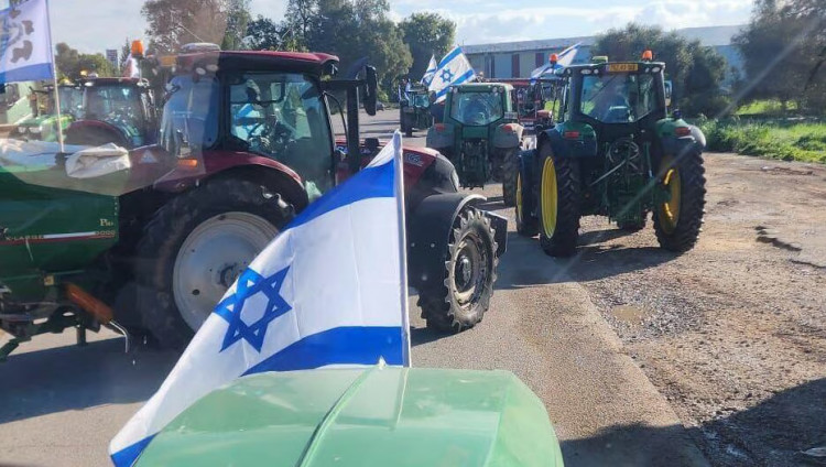 Израильские производители молока устроили марш протеста