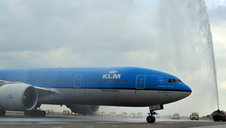 Авиакомпания KLM сообщила о приостановке полетов в Израиль