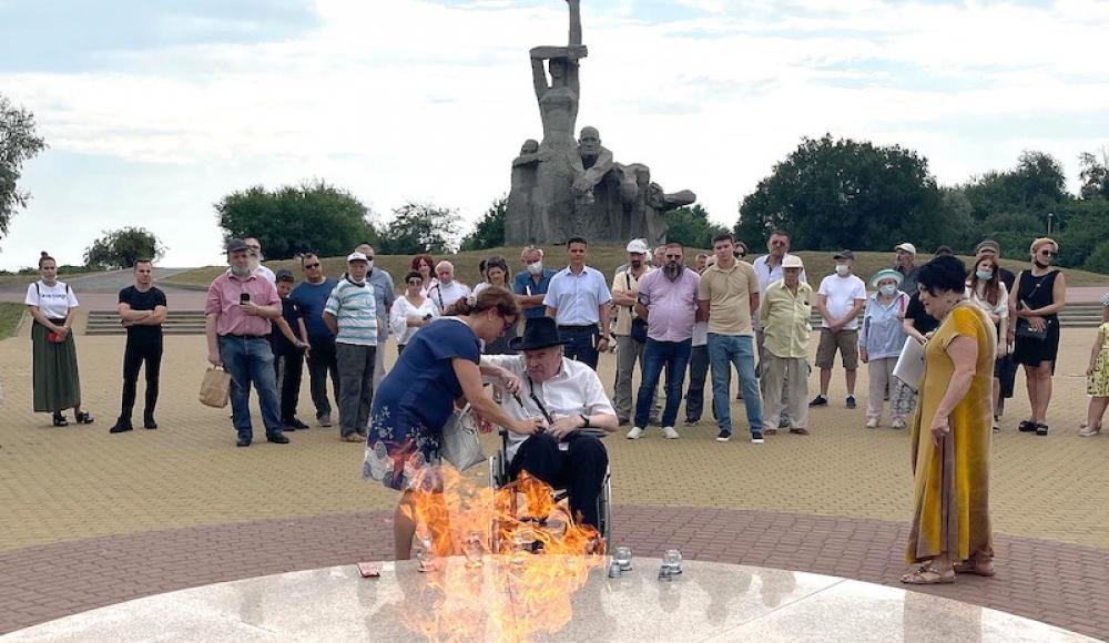 В Змиёвской балке в Ростове-на-Дону почтили память тысяч расстрелянных евреев
