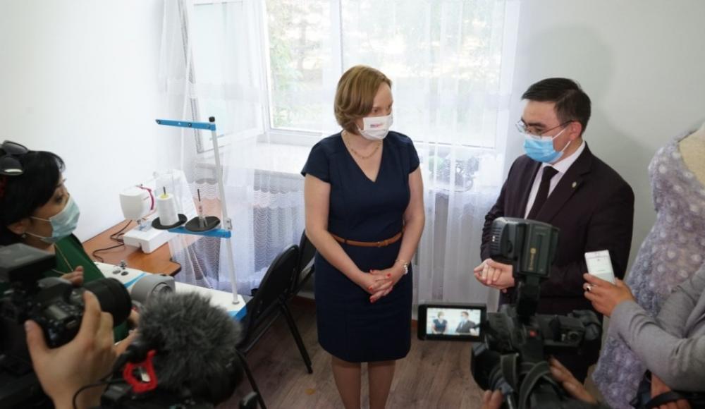 В казахстанском Семее при поддержке израильского посольства открылась социальная мастерская