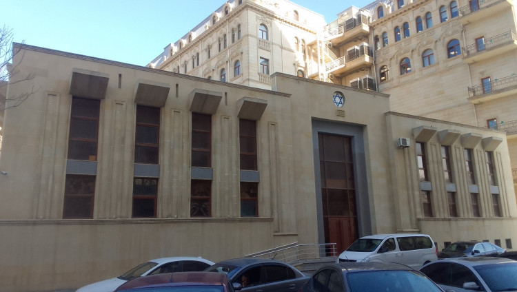 Суккот в Синагоге горских евреев Баку 