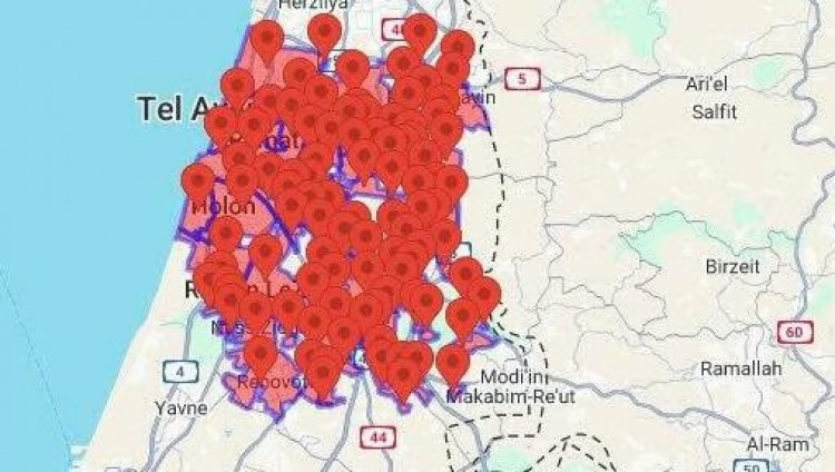 Система ПВО Израиля перехватила баллистическую ракету из Йемена