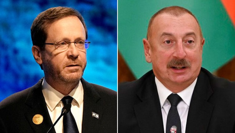 Ицхак Герцог поздравил президента Азербайджана с решением открыть посольство в Израиле