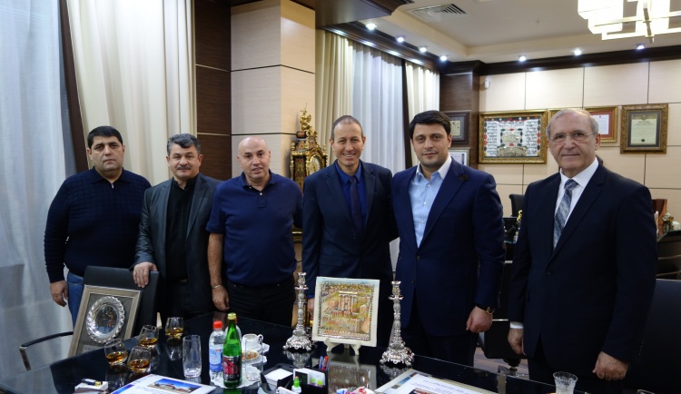 Друзья из Акко в гостях у президента Фонда