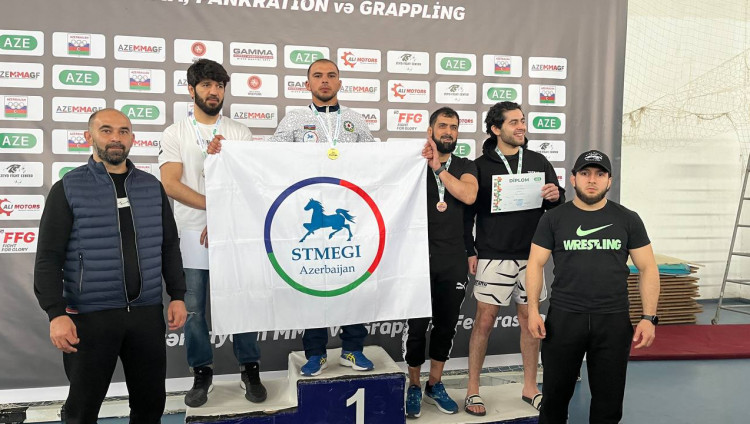 Шахнур Мехдиев из Красной Слободы завоевал две золотые медали на чемпионате по грэпплингу