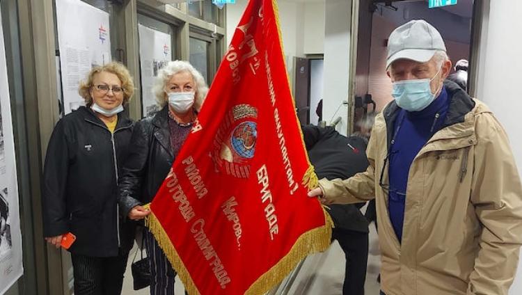 «Сталинградская звезда Давида» в мэрии Нетании