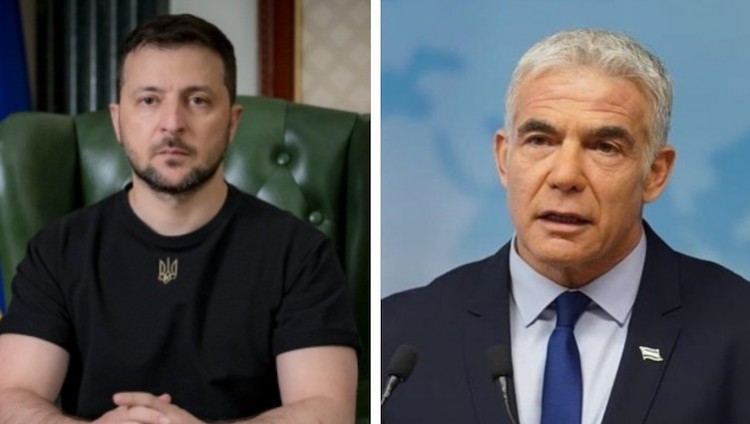 Лапид призвал Зеленского к дипломатическому решению по прекращению боевых действий на Украине