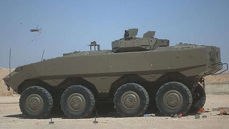 «Железный кулак»: Минобороны Израиля и Elbit представили систему активной защиты БТР и бульдозеров