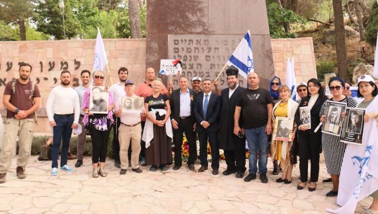На горе Герцля в Иерусалиме прошла акция «Бессмертный полк», посвященная 26 Ияра