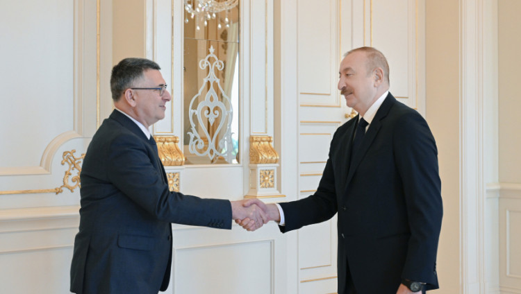 Президент Азербайджана принял главу МИД Израиля