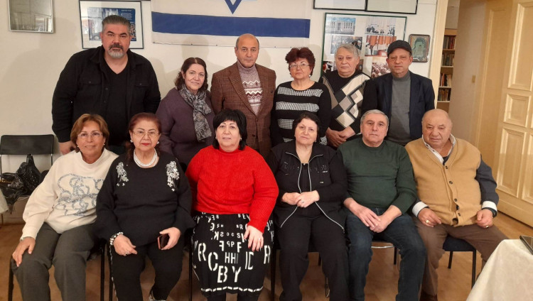 Фрида Юсуфова в гостях у горско-еврейской общины Берлина  
