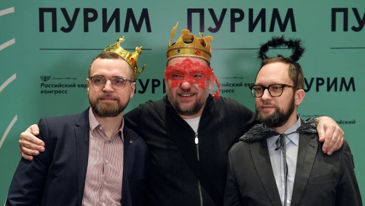 РЕК провел в синагоге на Поклонной горе благотворительный Пуримшпиль в стиле хип-хоп