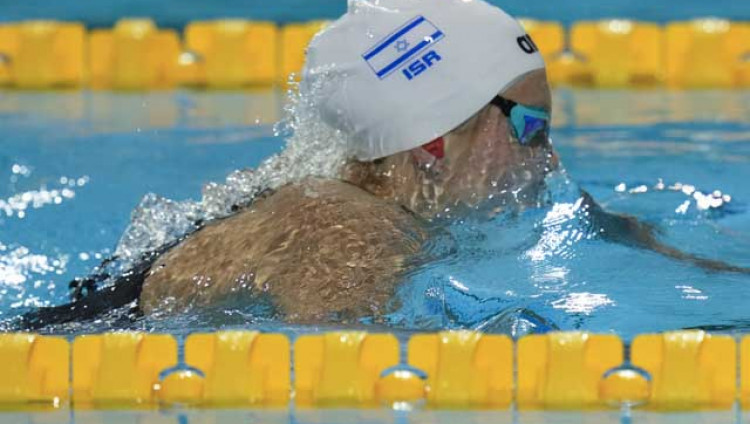 Израильтянка завоевала бронзовую медаль на чемпионате Европы по плаванию