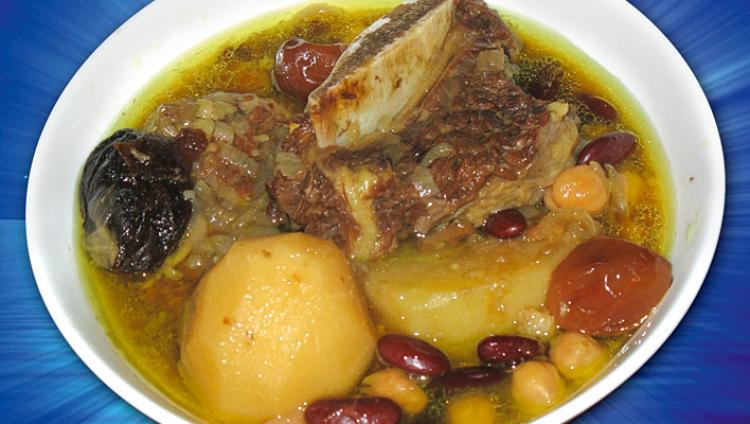 Кухня горских евреев. Буглама из мяса