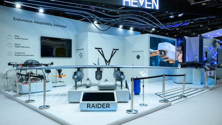 Израильская компания HeavenDrones представила водородный дрон Raider с ИИ