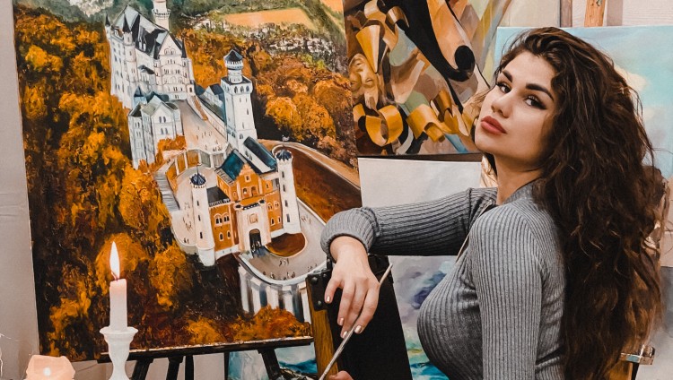Художник Олеся Абрамова: штрих ее взгляда