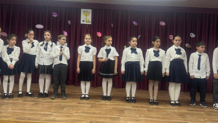 Ханука в пятигорской школе «Геула»