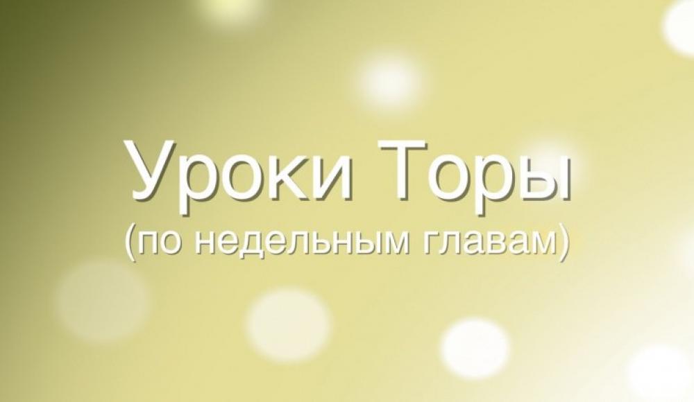 Комментарии рава Адама Давидова к недельной главе «Ваера»