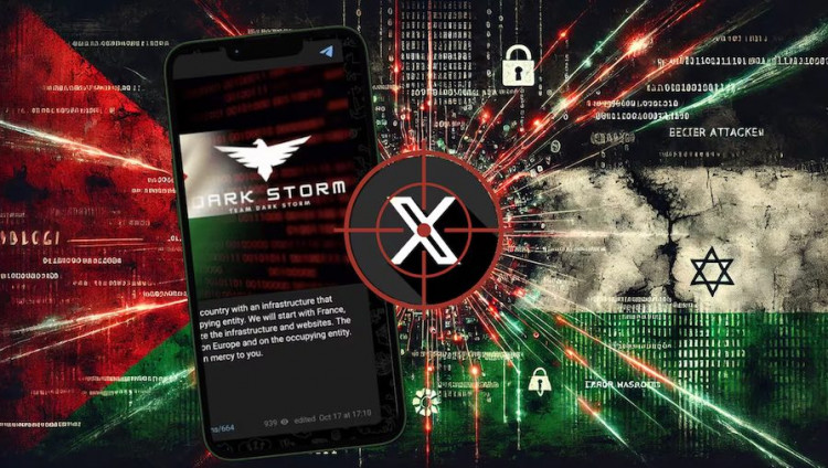 Пропалестинские хакеры Dark Storm Team взяли на себя ответственность за кибератаку на соцсеть X