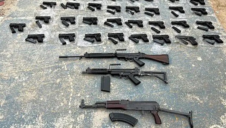 ЦАХАЛ перехватил крупную партию контрабанды оружия из Иордании