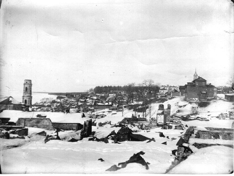 Кооперативный посёлок, где размещалось гетто. 1942 год. ГАКО (1)(2).jpg