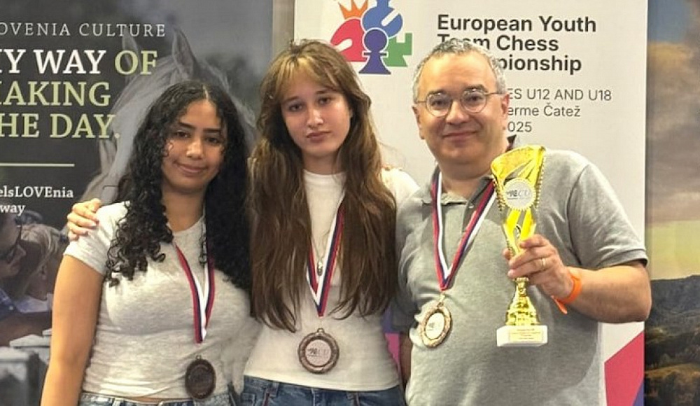 Израильтянки завоевали «бронзу» юниорского командного чемпионата Европы по шахматам