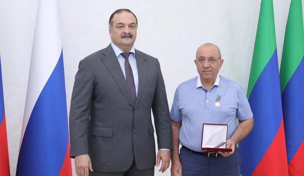 Павел Мишиев награжден орденом «За заслуги перед Республикой Дагестан»