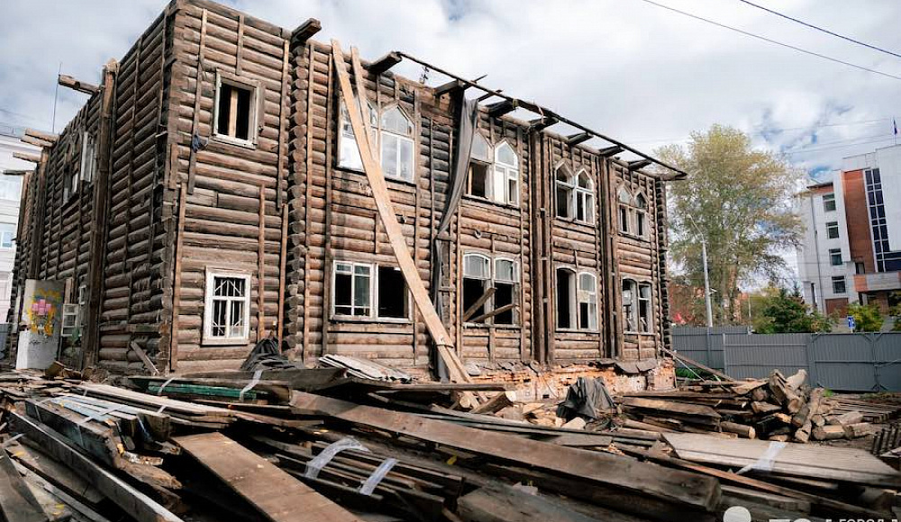 В Томске приступили к укреплению фундамента исторической Солдатской синагоги