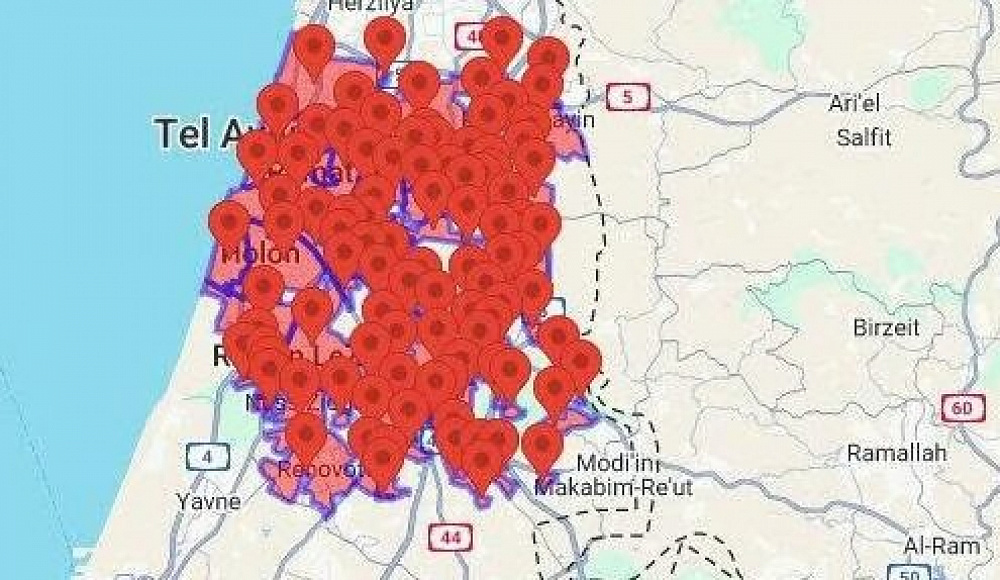 Система ПВО Израиля перехватила баллистическую ракету из Йемена
