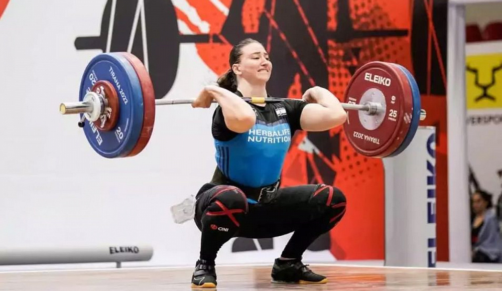 Николь Рубанович принесла Израилю три медали чемпионата Европы по тяжелой атлетике
