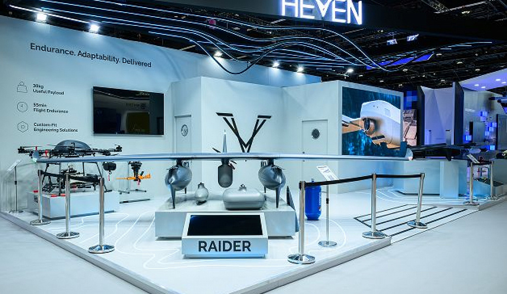 Израильская компания HeavenDrones представила водородный дрон Raider с ИИ