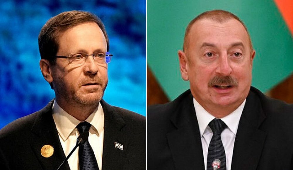 Ицхак Герцог поздравил президента Азербайджана с решением открыть посольство в Израиле