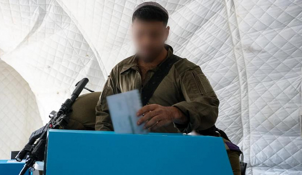 Явка избирателей на выборах в Кнессет среди военнослужащих ЦАХАЛа составила 30%