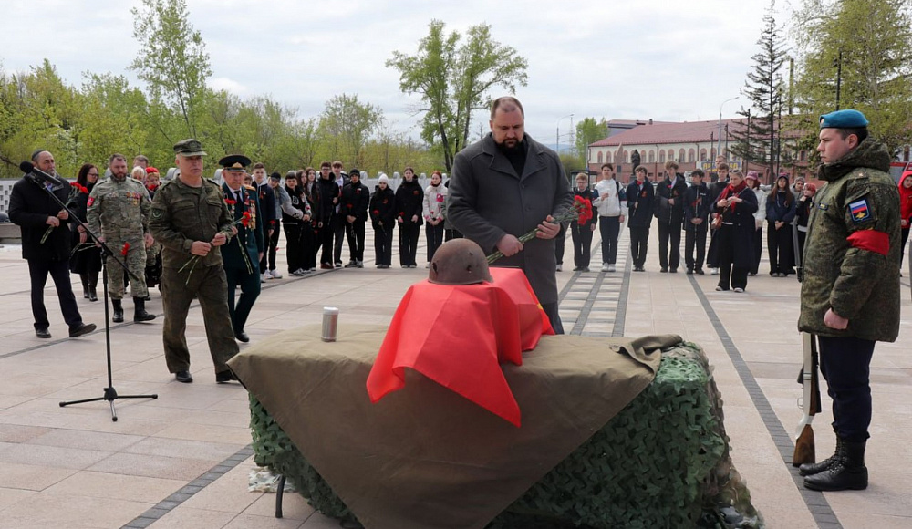 В Красноярске перезахоронили останки бойца Великой Отечественной Самуила Шалыта