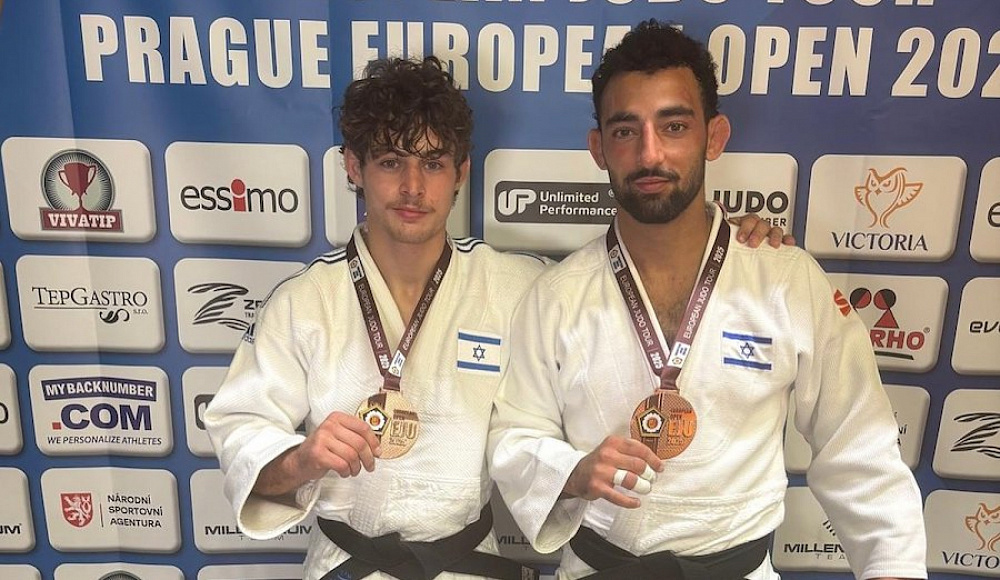 Израильские дзюдоисты завоевали две бронзовые медали Prague Europeaan Open 2025