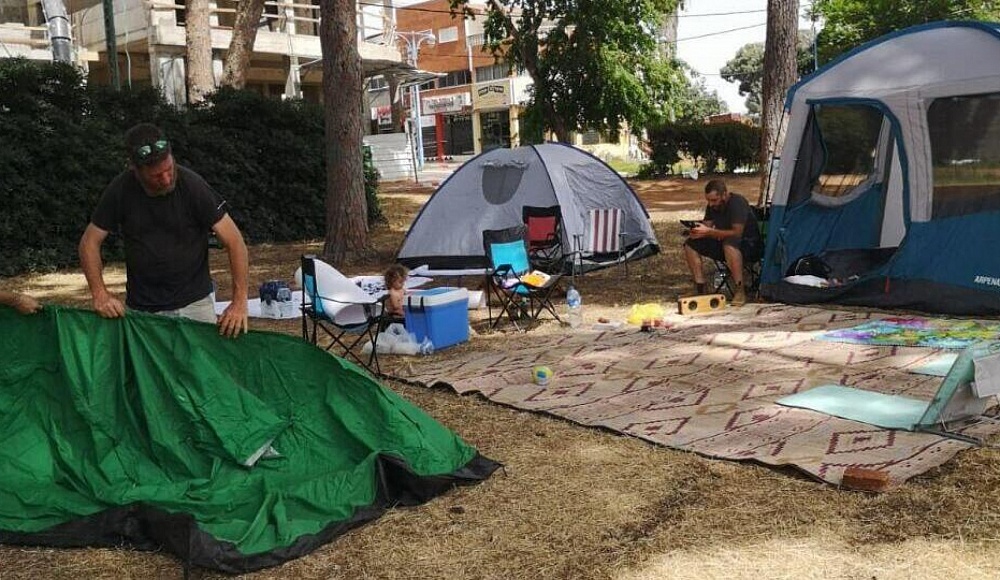 Протесты против дороговизны жилья в Пардес-Хане: «Мы будем жить в конуре?»