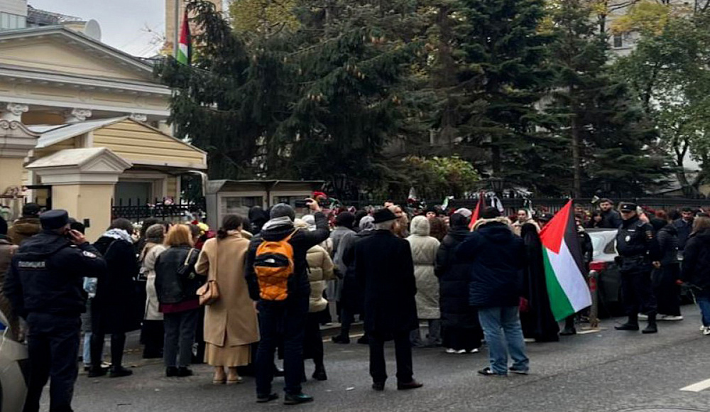 В Москве пресекли пропалестинскую акцию