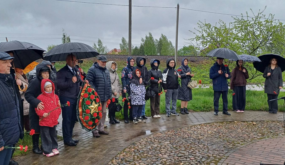 В Туловском овраге в Витебске почтили память жертв войны