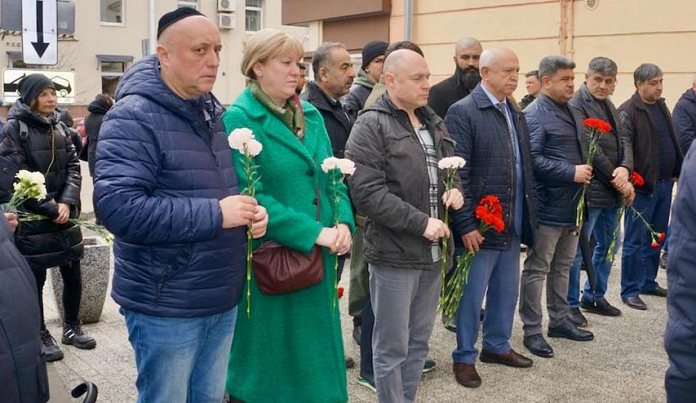 Воронежские евреи почтили память жертв теракта в «Крокус Сити Холле»