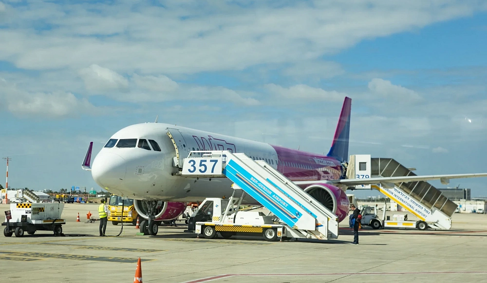Wizz Air возобновит полеты в Тель-Авив с 25 апреля