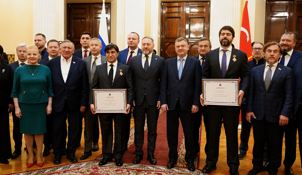 Году Нисанову вручена награда «Почетный благотворитель Санкт-Петербурга»