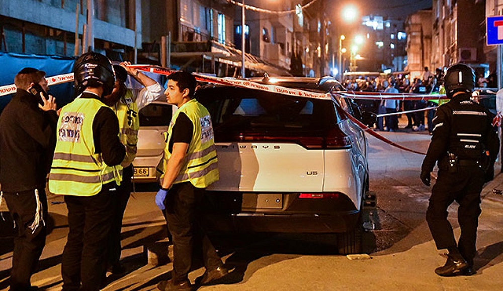 Израильская полиция опубликовала видеозапись перестрелки с террористом, полученной с персональной камеры-регистратора